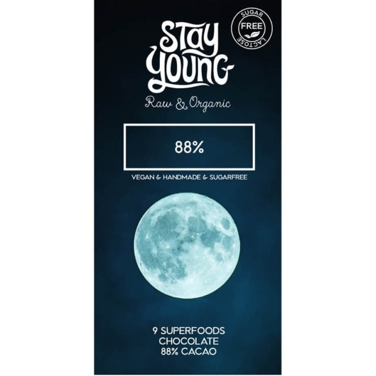 Suhkruvaba tooršokolaad Dark 88% 44g