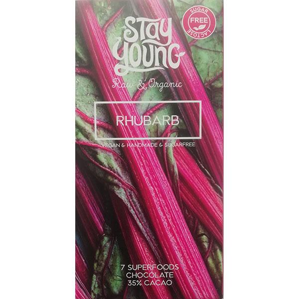 Suhkruvaba tooršokolaad rabarberiga 44g