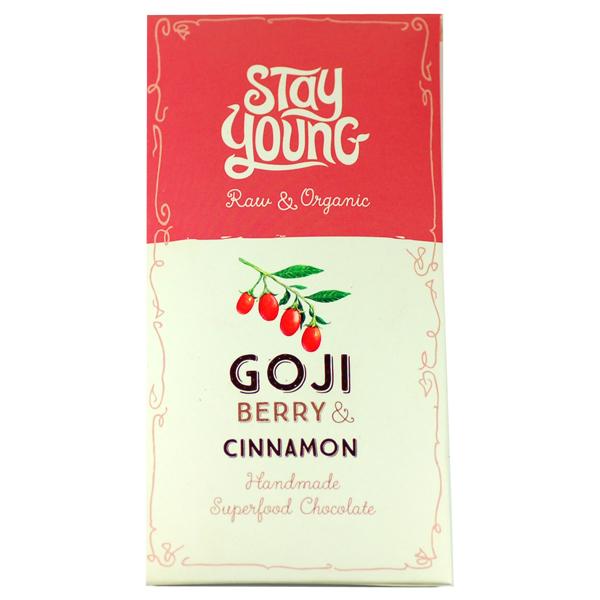 Tooršokolaad goji marjade ja kaneeliga 44g